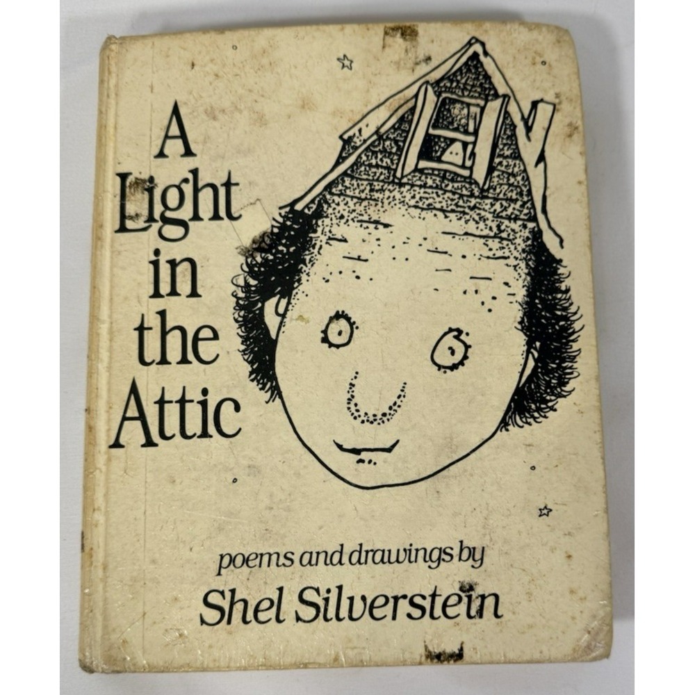 Shel Silverstein A Light in the Attic Book Kids Cream Harpercrest Library Ed‎